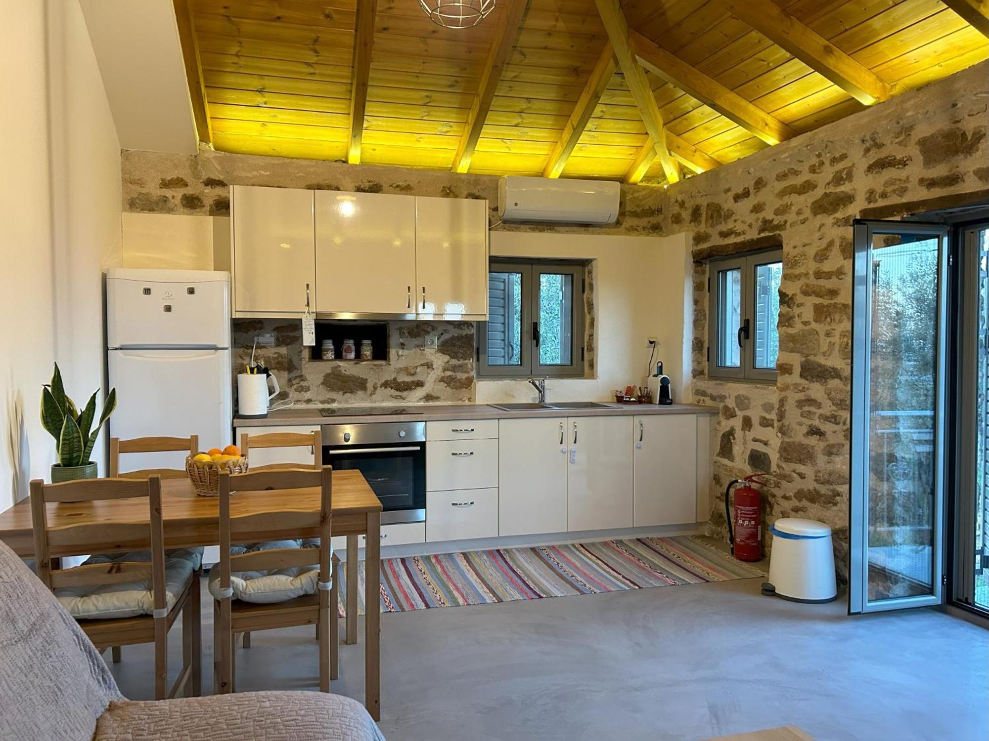Messinian Stone House Villa Exteriör bild
