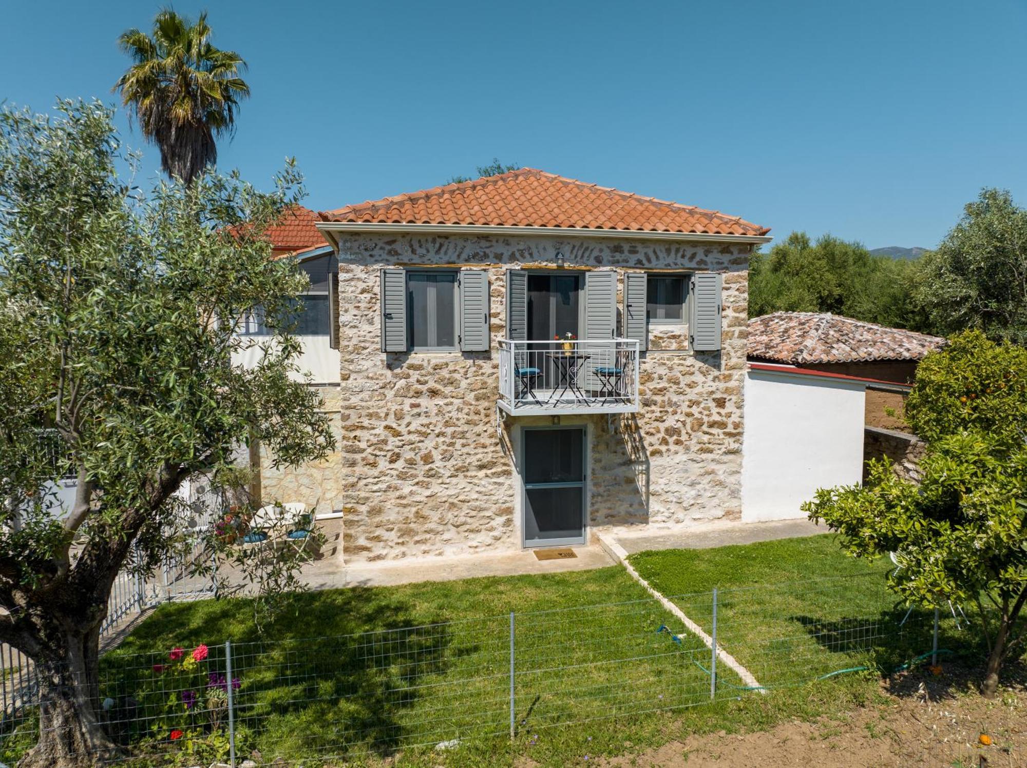 Messinian Stone House Villa Exteriör bild