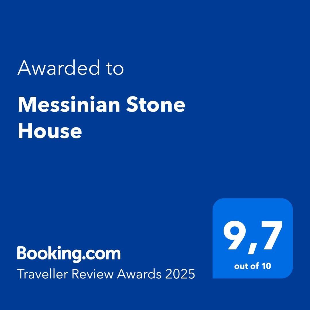 Messinian Stone House Villa Exteriör bild
